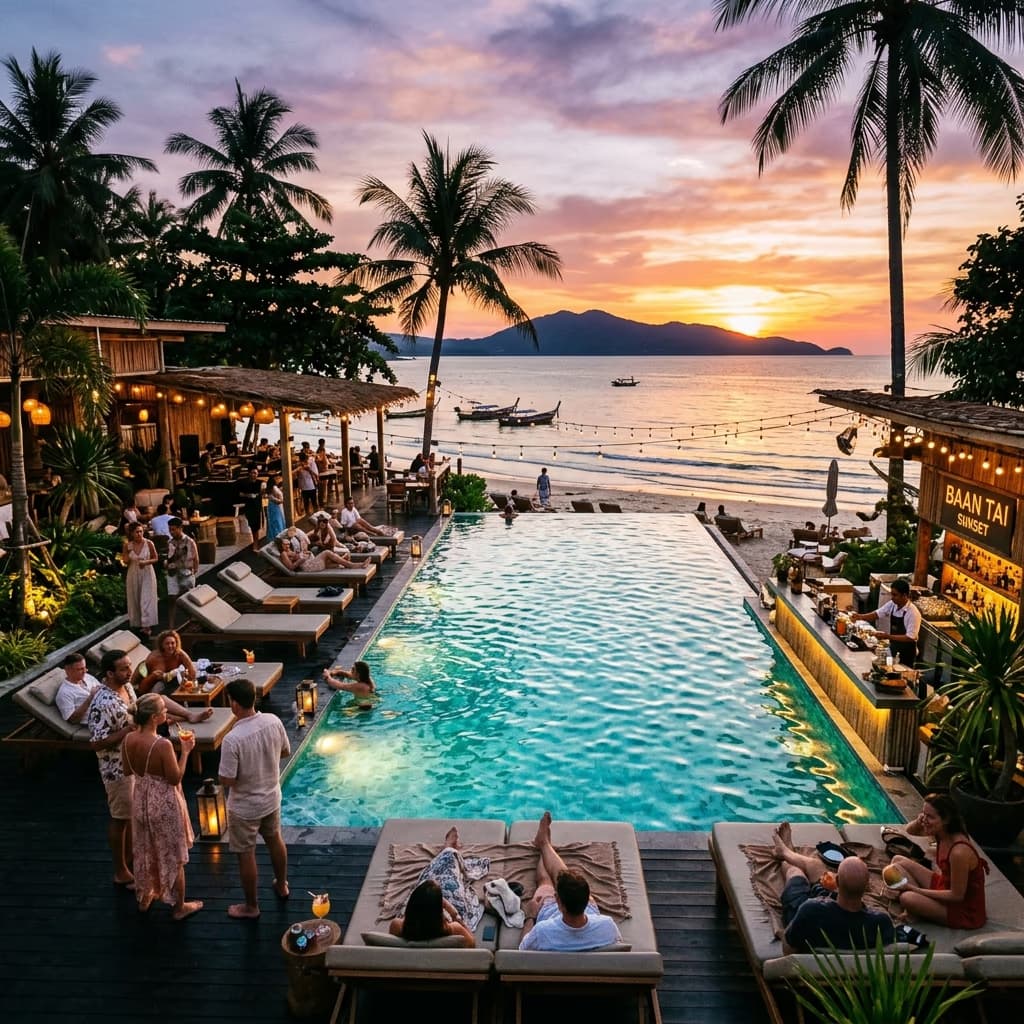 Baan Tai transfer location in Koh Phangan