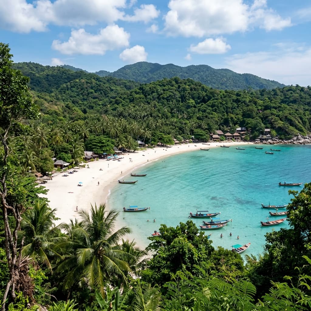 Bottle Beach transfer location in Koh Phangan