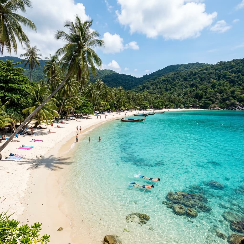 Haad Salad transfer location in Koh Phangan