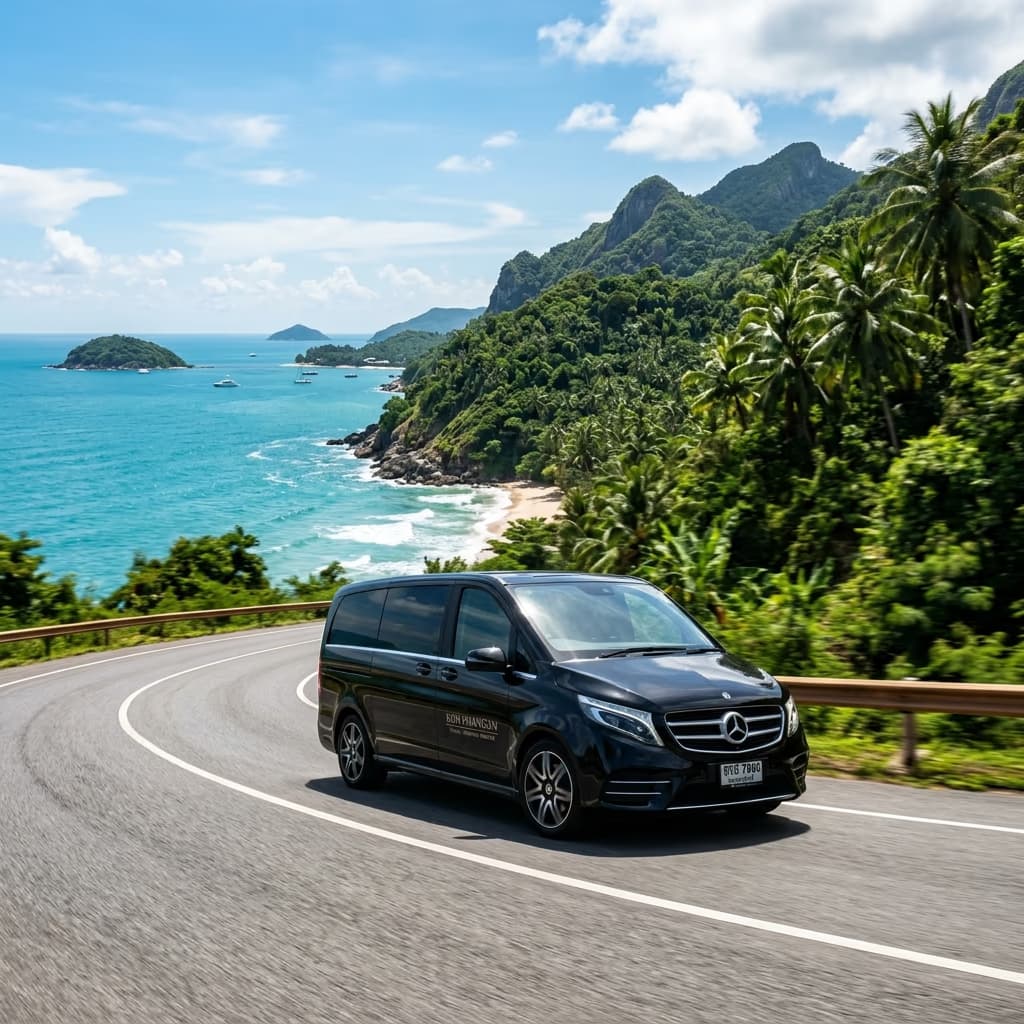 Private van Transfer service private transfer service in Koh Phangan