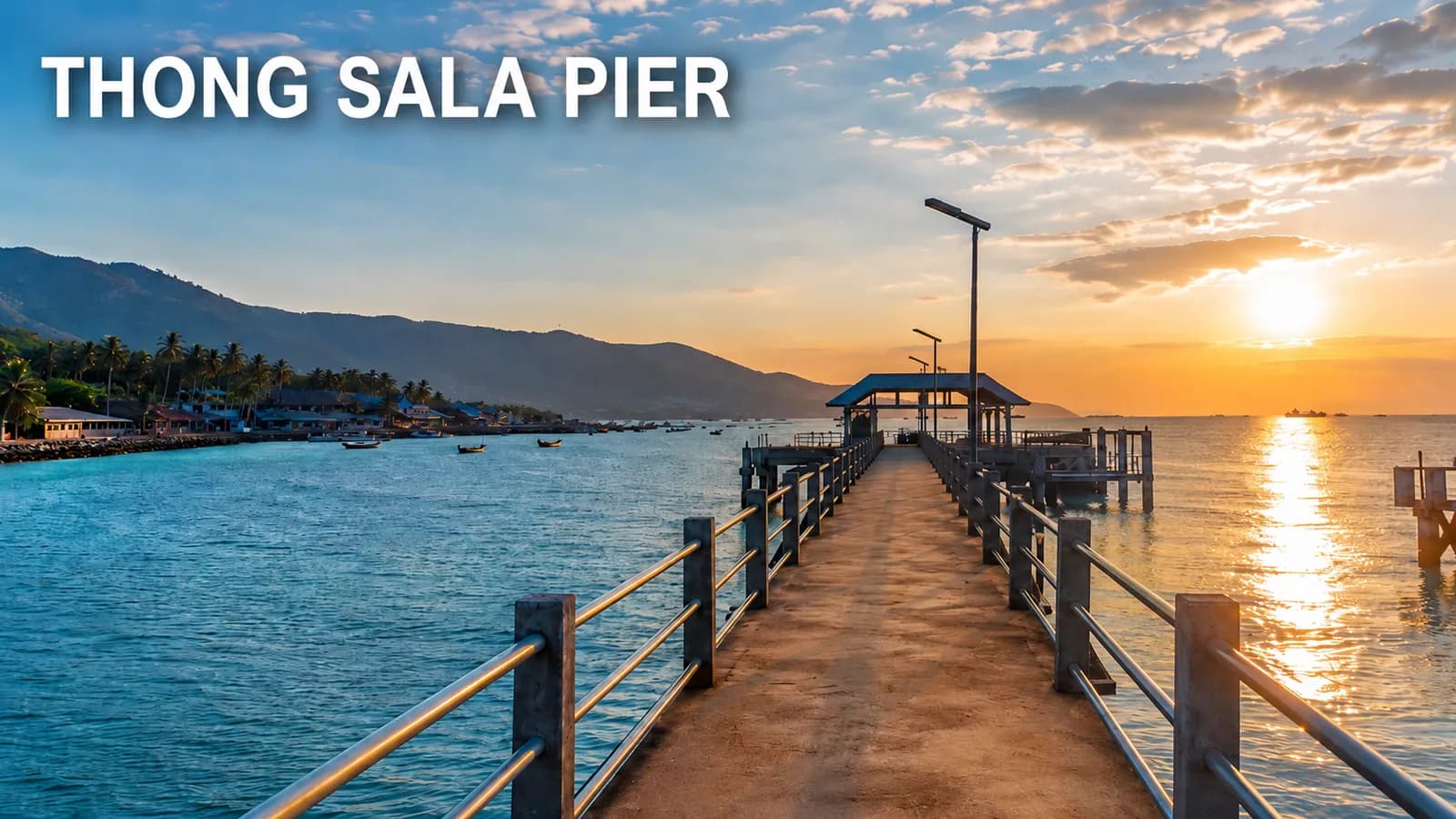 Thong Sala Pier ferry pier - private transfer pickup & drop-off, Koh Phangan