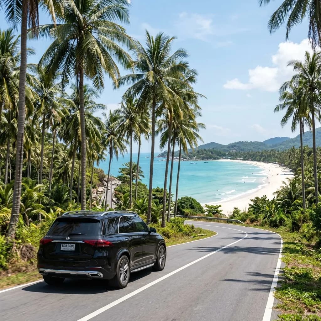 Private Car Transfer - private car and van transfer service, Koh Phangan